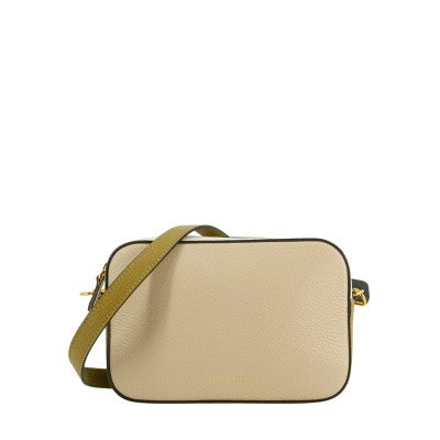 Coccinelle borsa a tracolla in pelle "Tebe Tricolor" Multicolor E5RWF55I101.812 SAND/PEARL/SEA