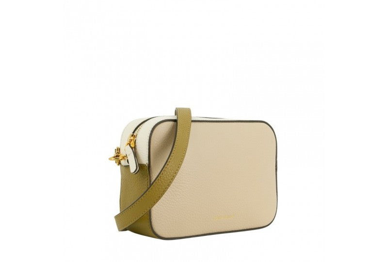 Coccinelle borsa a tracolla in pelle "Tebe Tricolor" Multicolor E5RWF55I101.812 SAND/PEARL/SEA