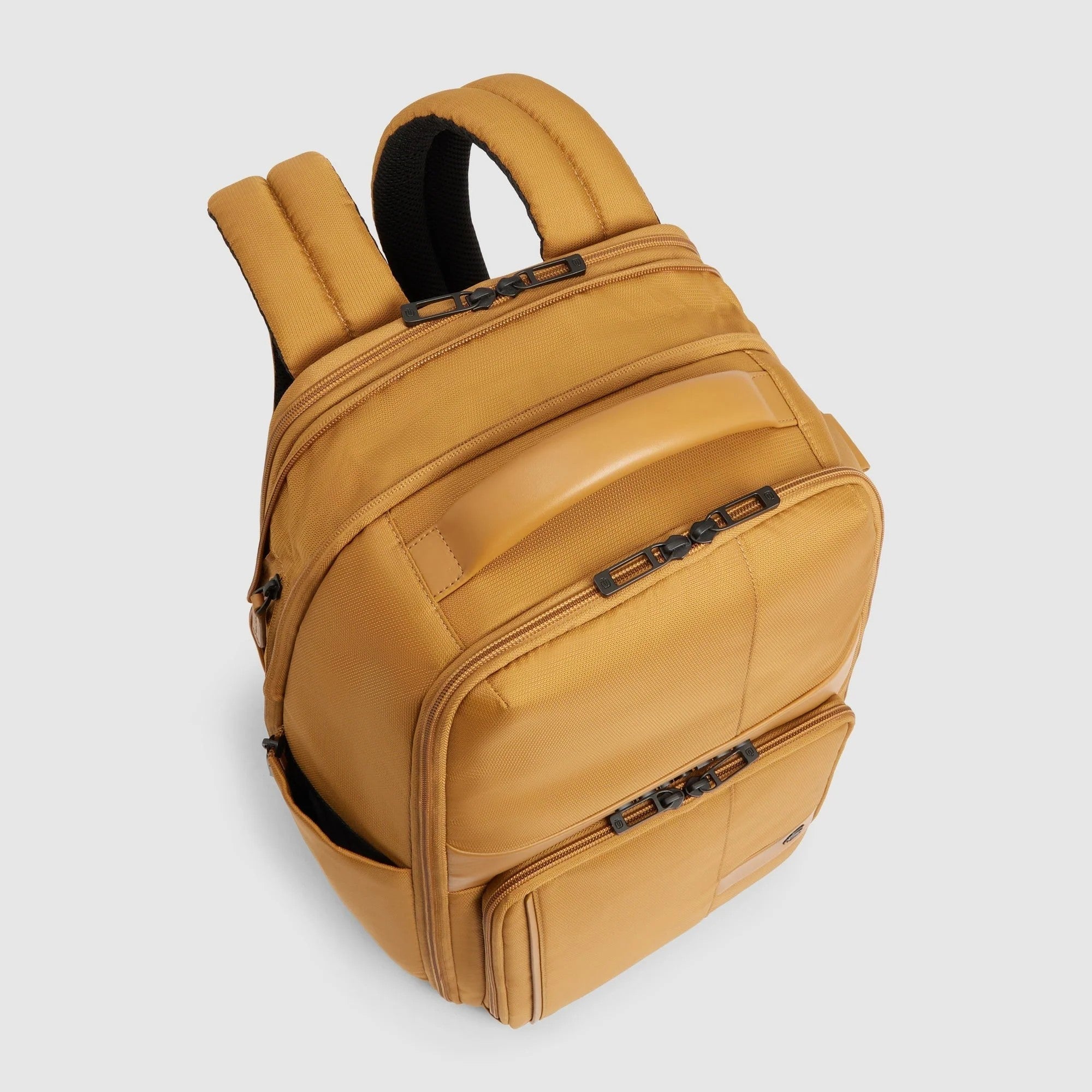 Piquadro zaino in tessuto e pelle "Wollem" Giallo CA6638W129.G2