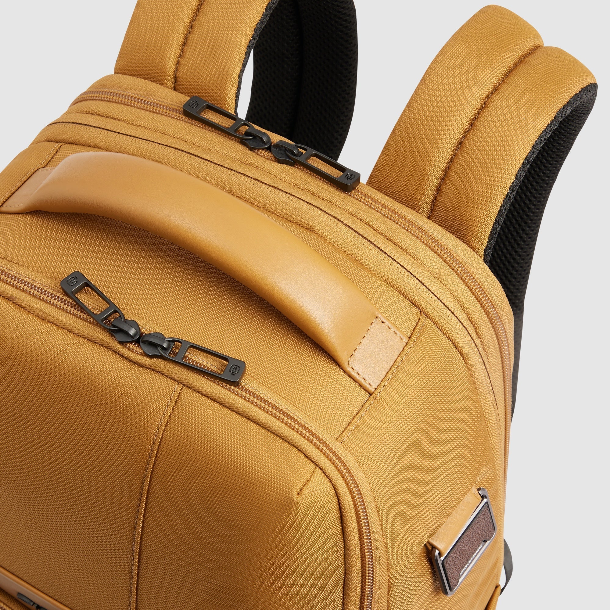 Piquadro zaino in tessuto e pelle "Wollem" Giallo CA6638W129.G2