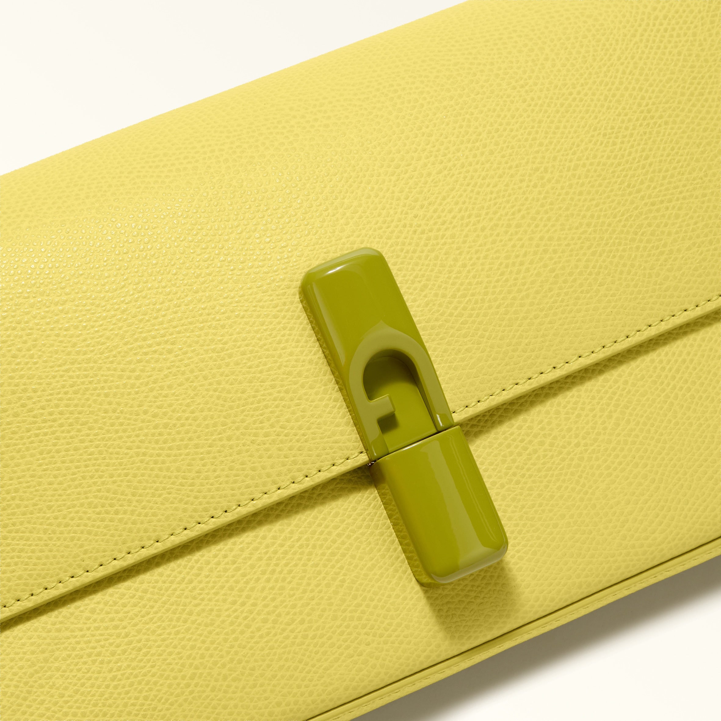 Furla borsa a tracolla in pelle "Iride" Giallo WB01826.4490S MUDEC YELLOW