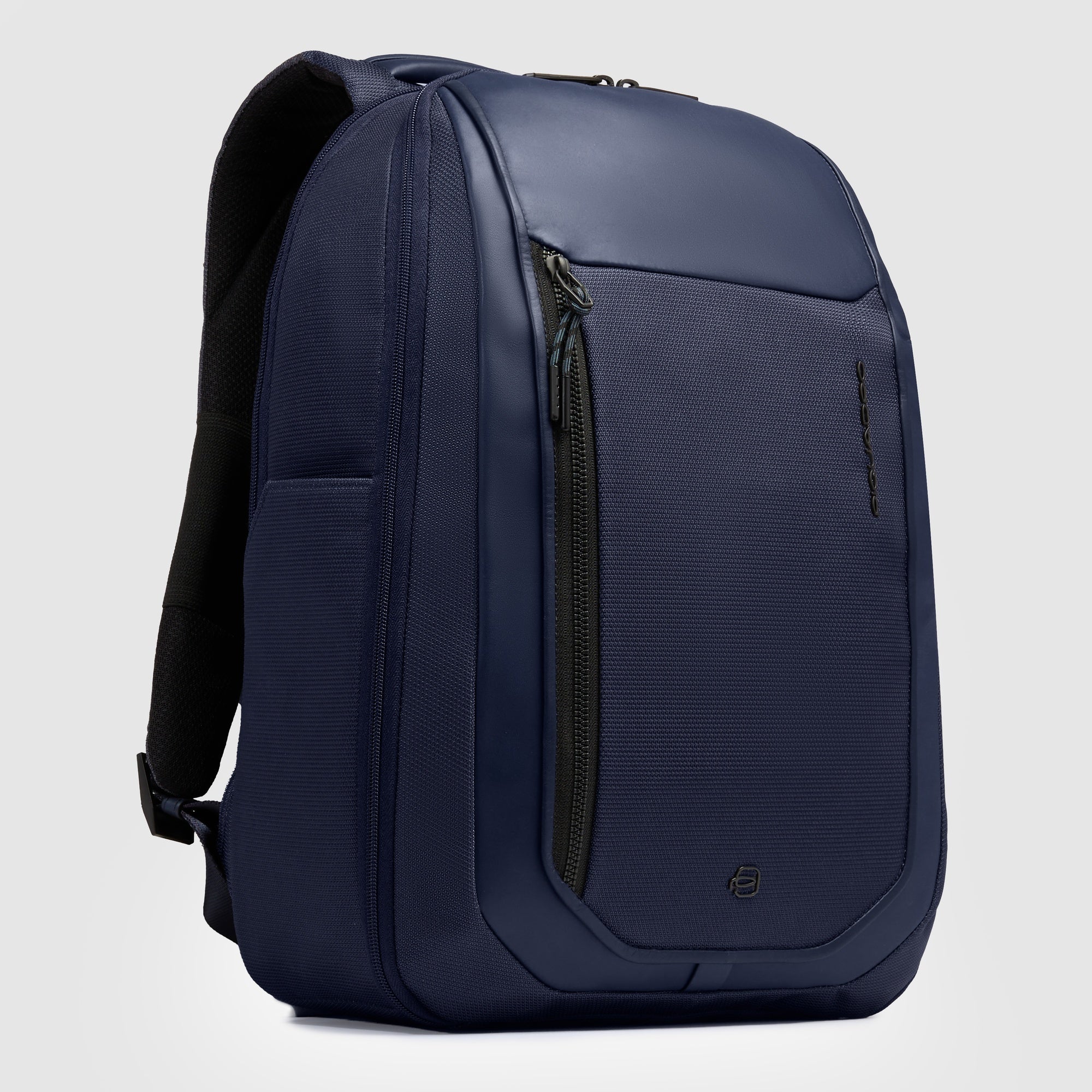 Piquadro zaino in tessuto e pelle "Lyss" Blu CA6928S143BM.BLU