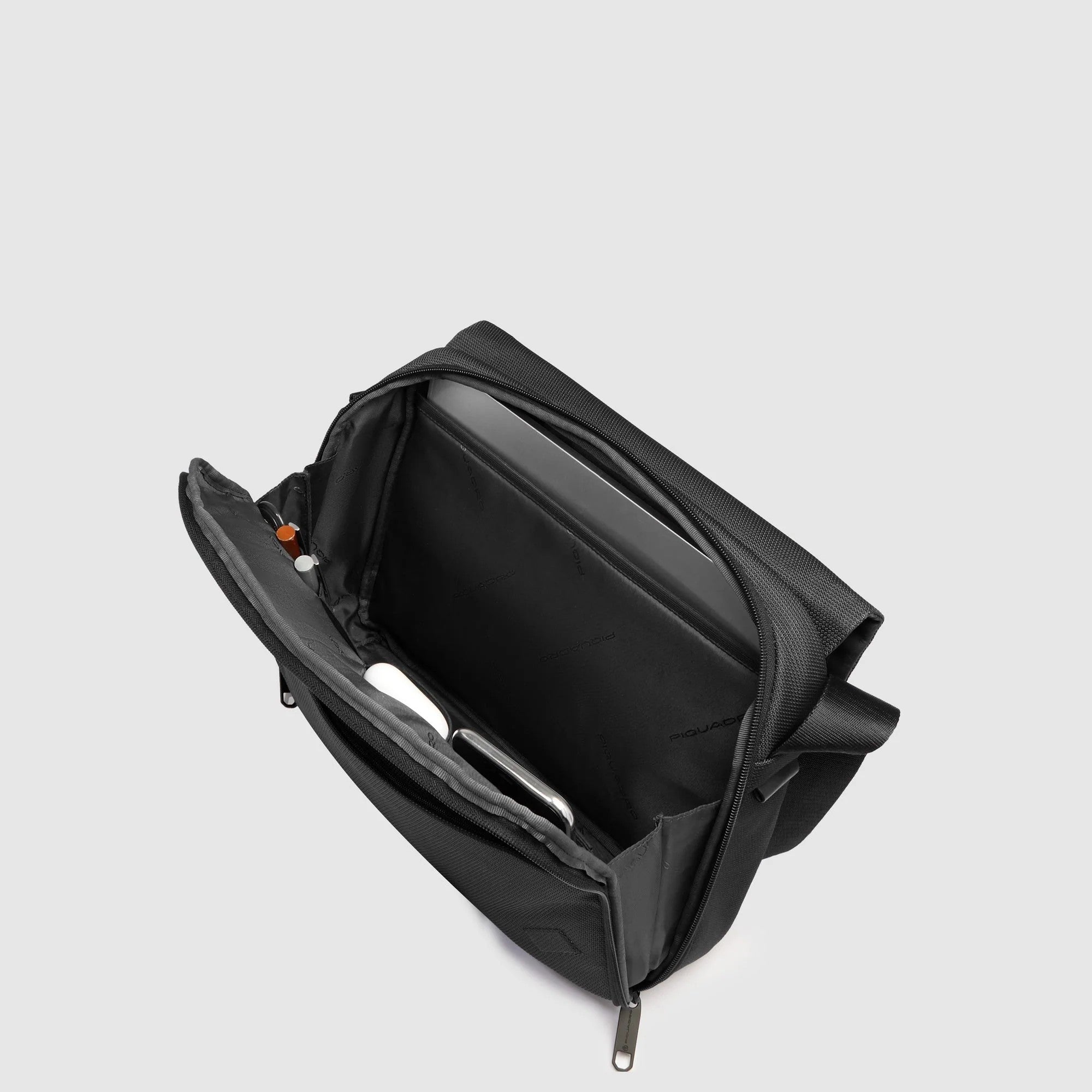 Piquadro messenger in tessuto "Lyss" Nero CA6936S143.N