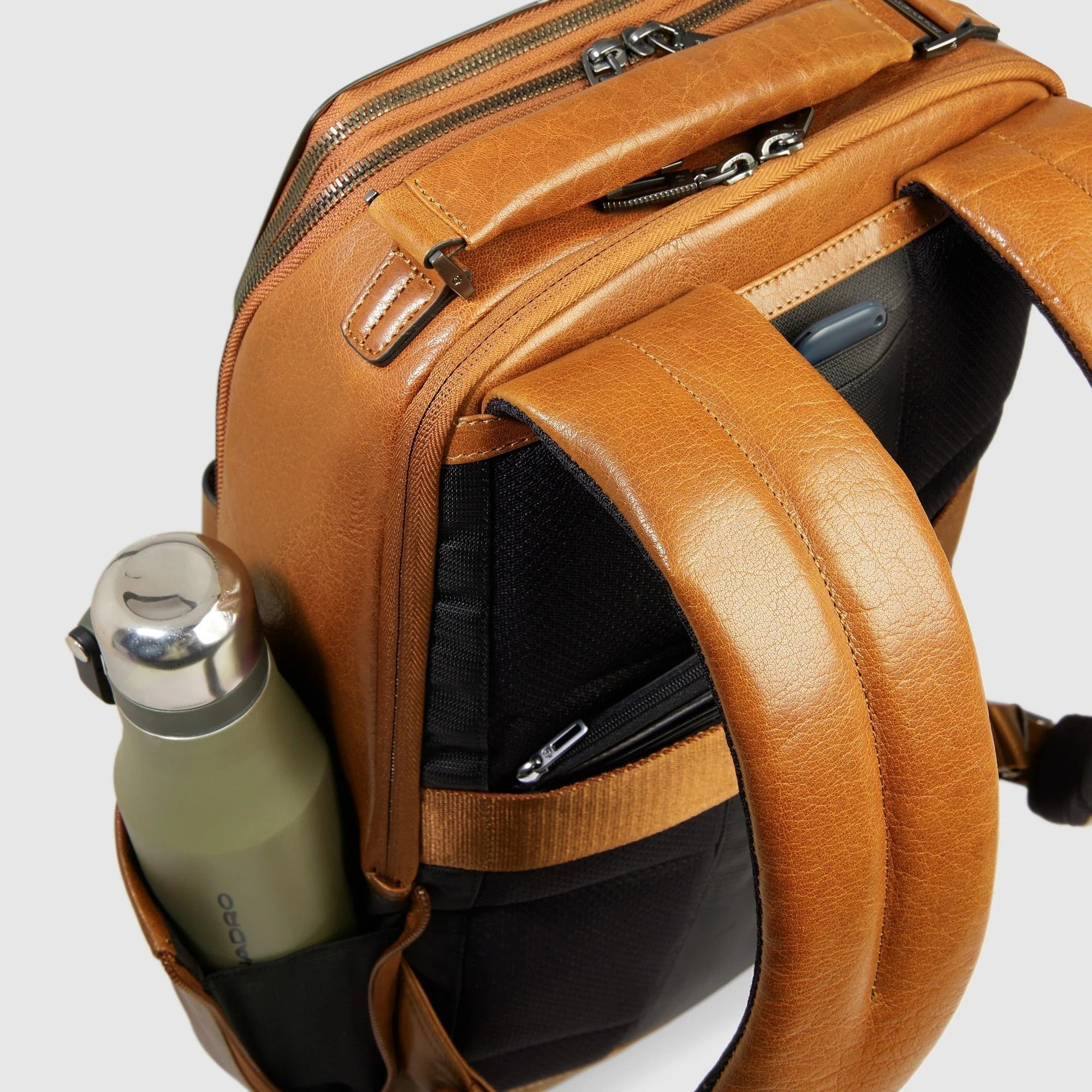 Piquadro zaino in pelle "Solm" Giallo CA7021S141.BE