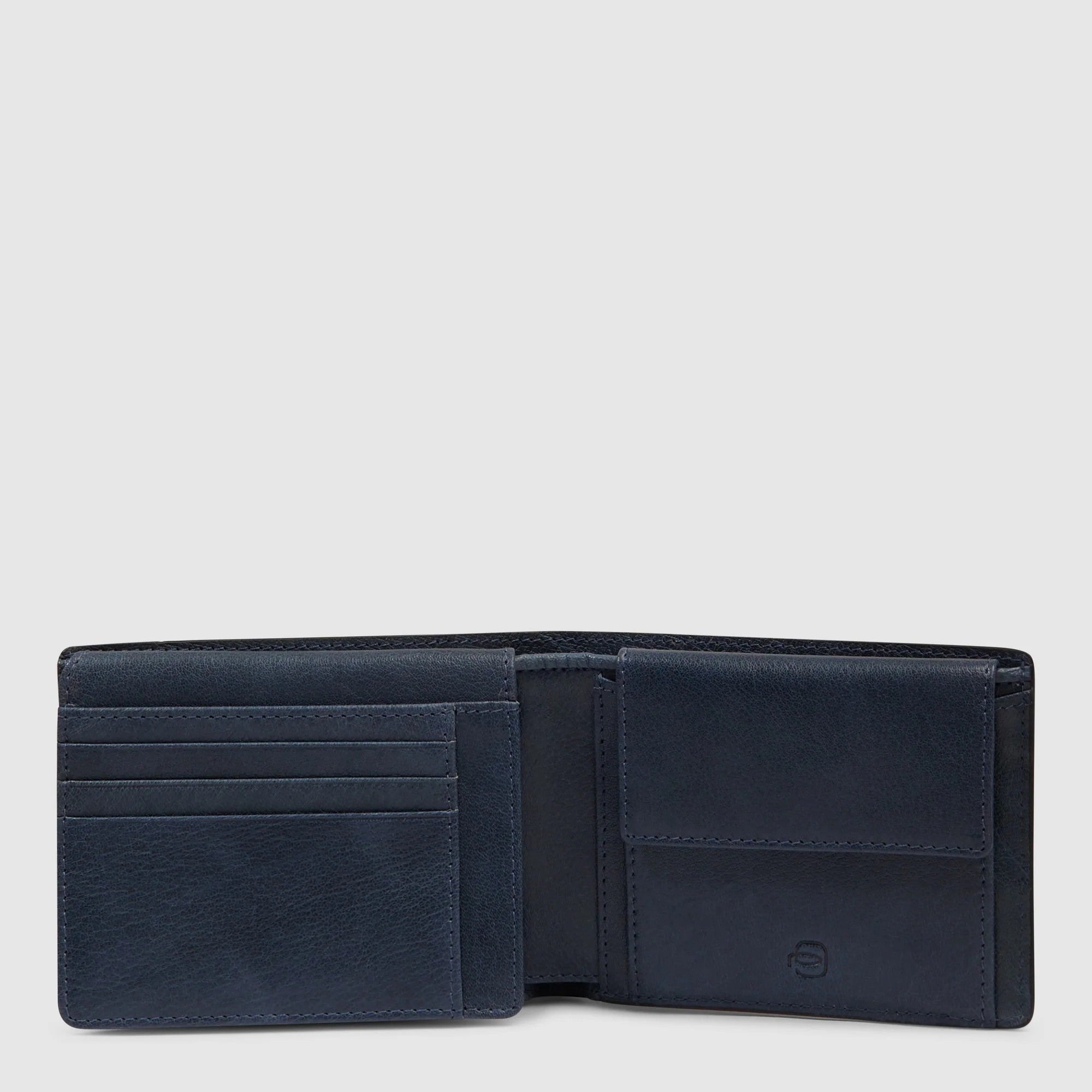 Piquadro portafogli in pelle "Solm" Blu PU1392S141.AV