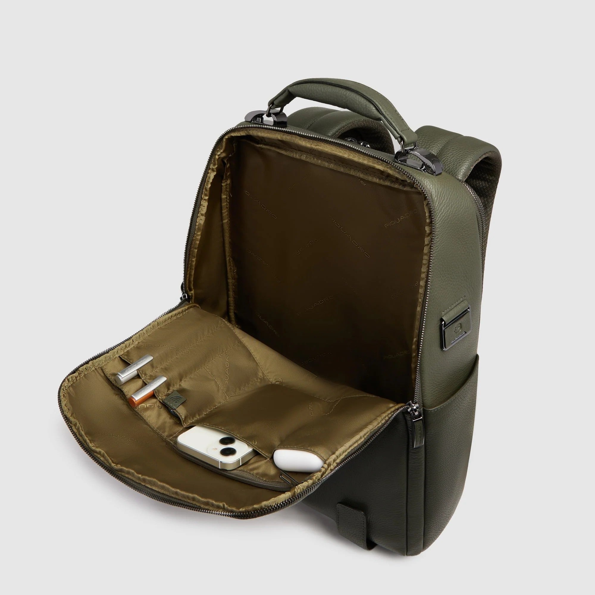 Piquadro zaino in pelle "Modus Special" Verde CA4818MOS.VEVE