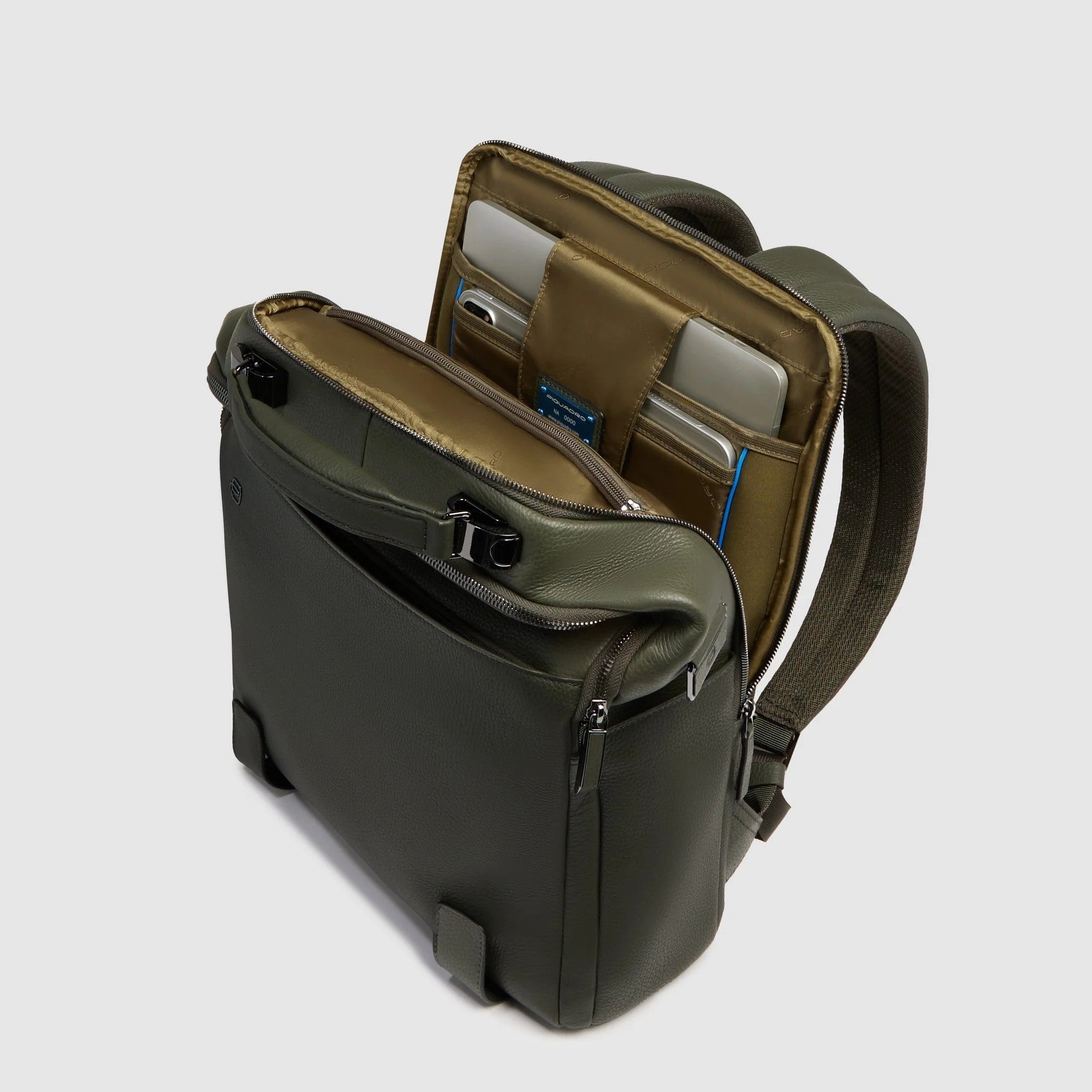 Piquadro zaino in pelle "Modus Special" Verde CA4818MOS.VEVE