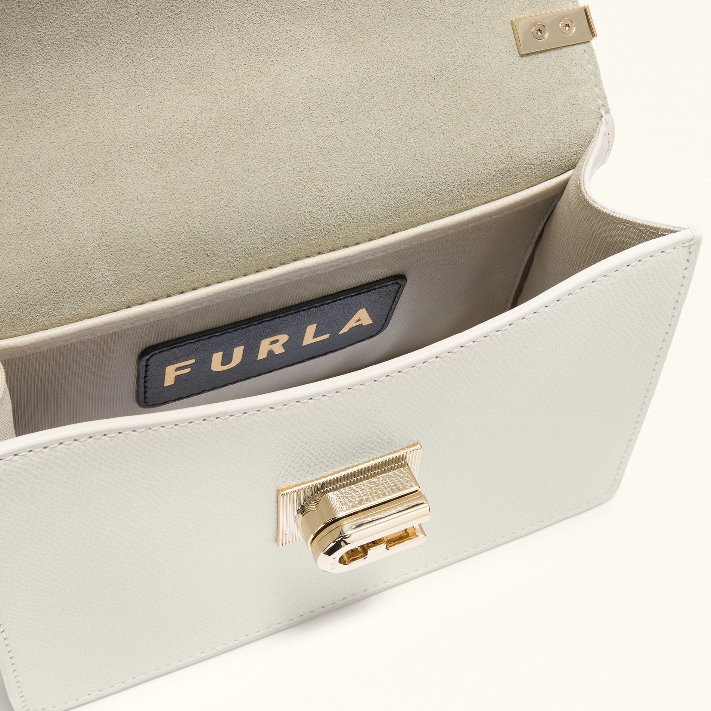 Furla borsa a tracolla in pelle "1927" Avorio BAFKACO.PNN00 PANNA