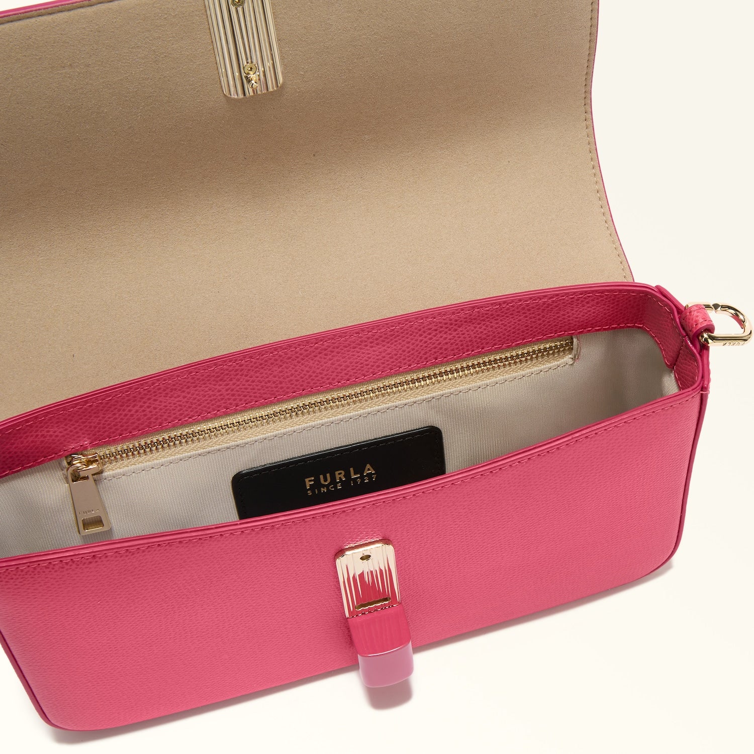 Furla borsa a tracolla in pelle "Iride" Rosa WB01826.4485S VELVET PINK