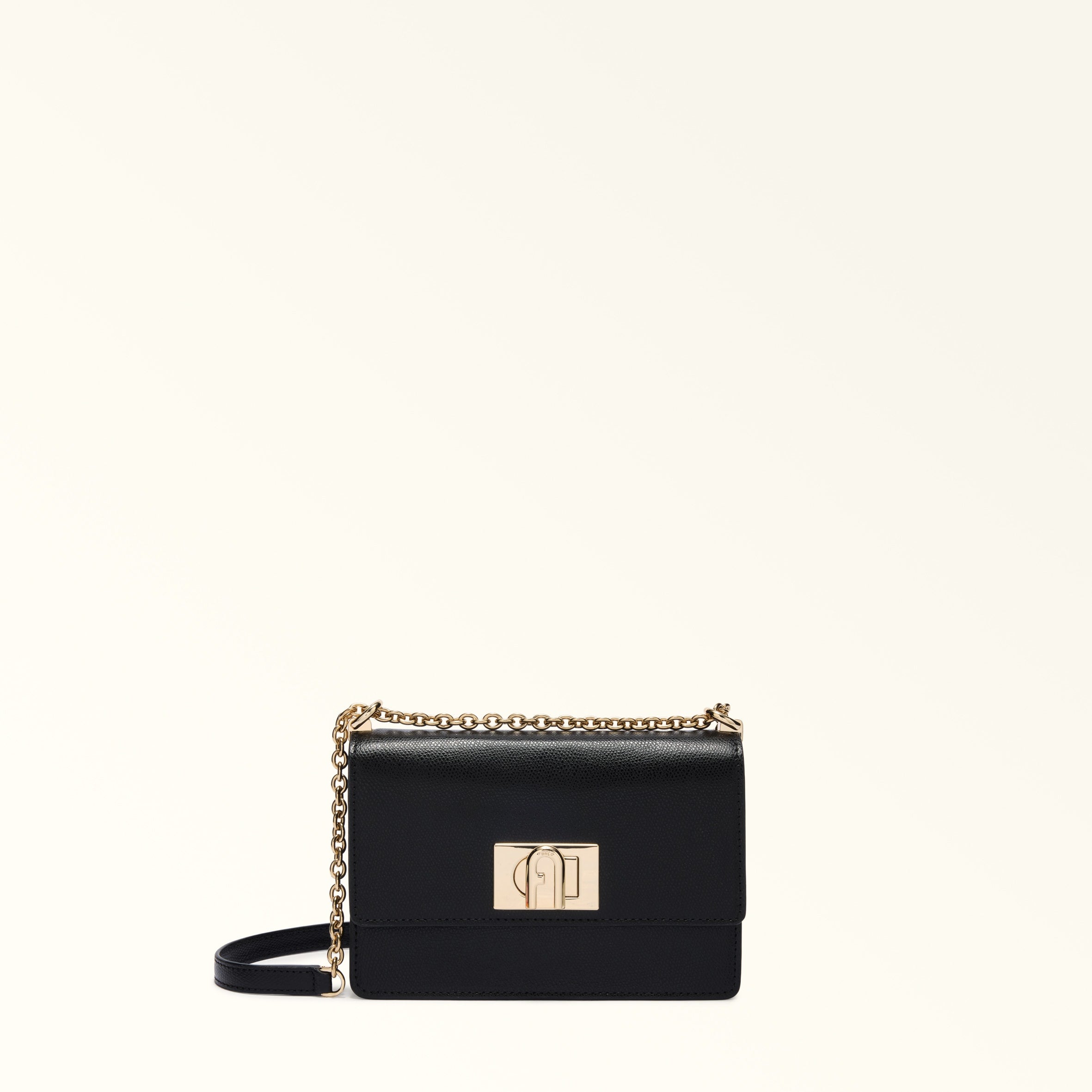 Furla borsa a tracolla in pelle "1927" Nero BAFKACO.06000 NERO