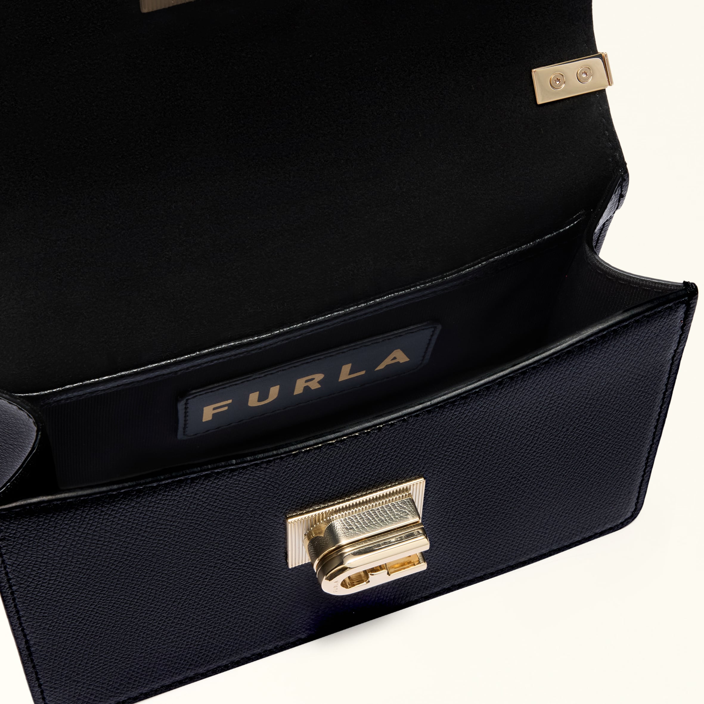 Furla borsa a tracolla in pelle "1927" Nero BAFKACO.06000 NERO