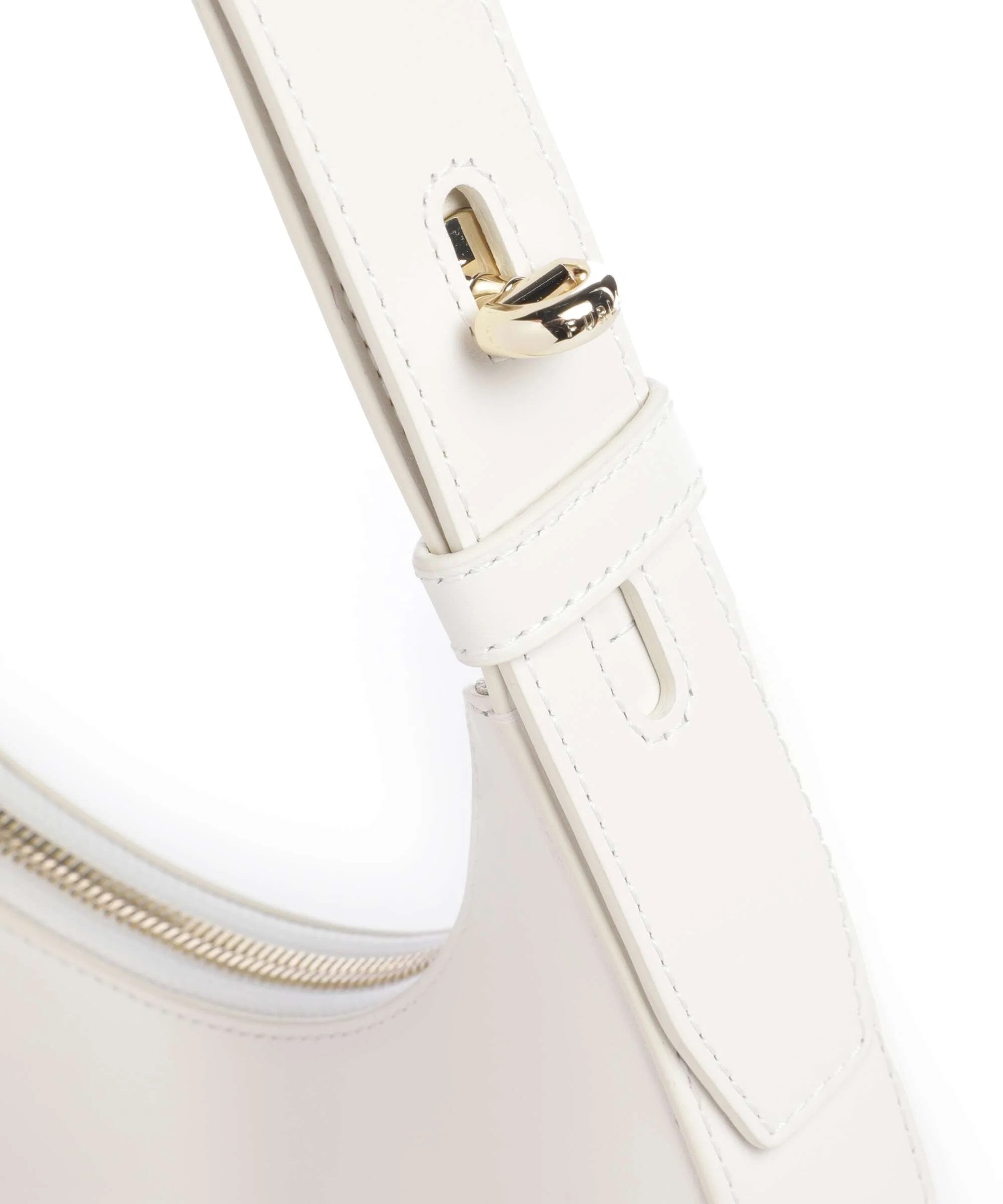 Furla borsa a spalla in pelle "Furla Delizia" Bianco WE00649.01B00 TALCO