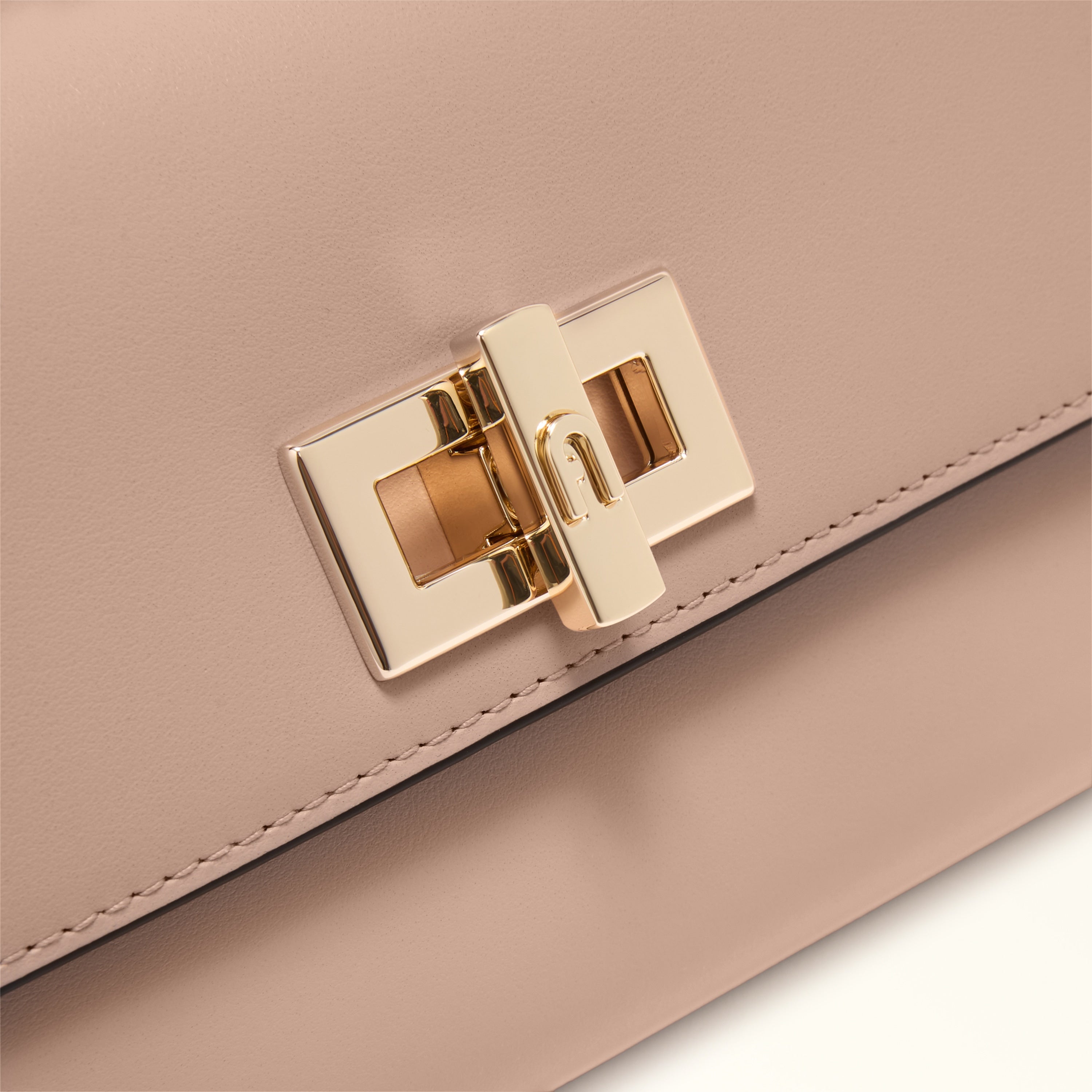 Furla borsa a mano in pelle "Clara" Cipria WE00841.4655S ANEMONE PINK