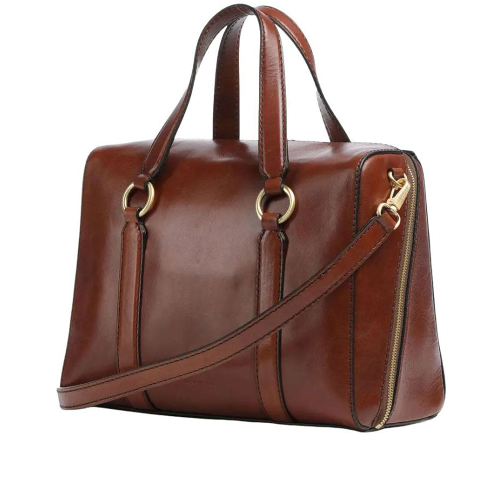 The Bridge borsa a mano in pelle "Laura" Marrone 04182601.14