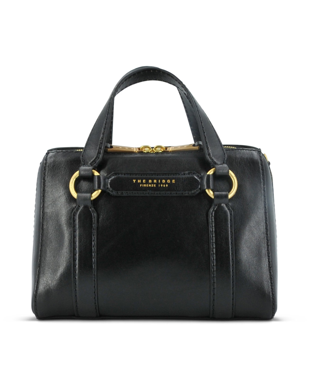 The Bridge borsa a mano in pelle "Laura" Nero 04181601.30