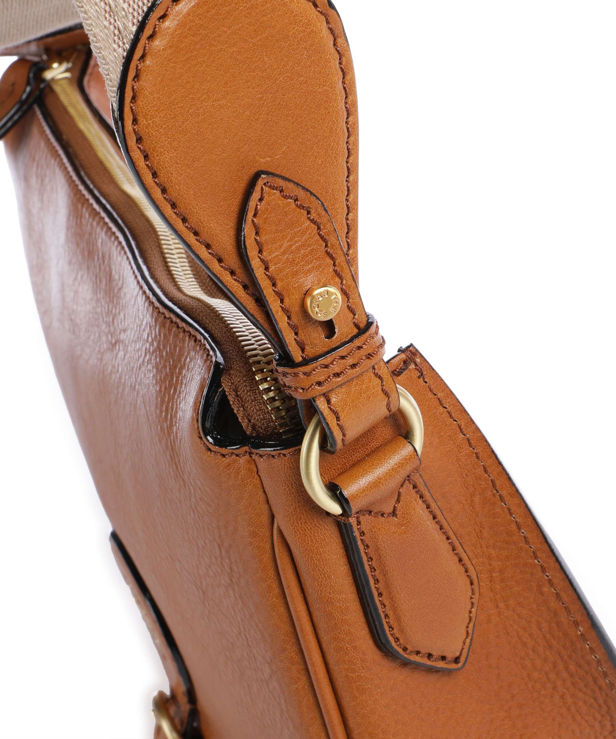 The Bridge borsa a tracolla in pelle "Isadora" Cuoio 045305D3.15
