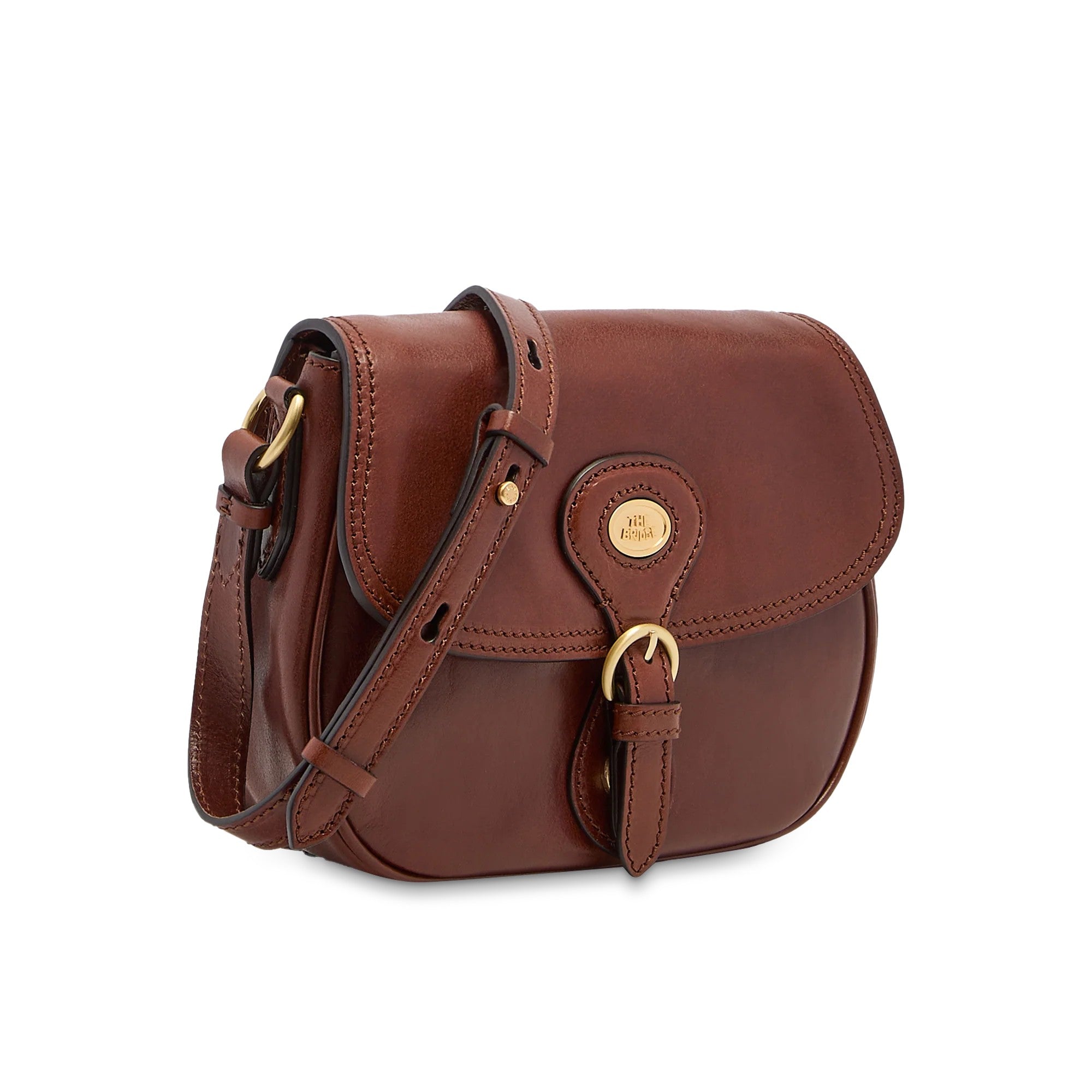 The Bridge borsa a tracolla in pelle "Isadora" Marrone 04531501.14