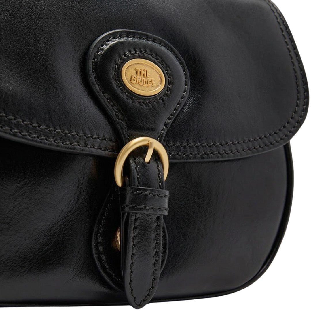 The Bridge borsa a tracolla in pelle "Isadora" Nero 04531501.30