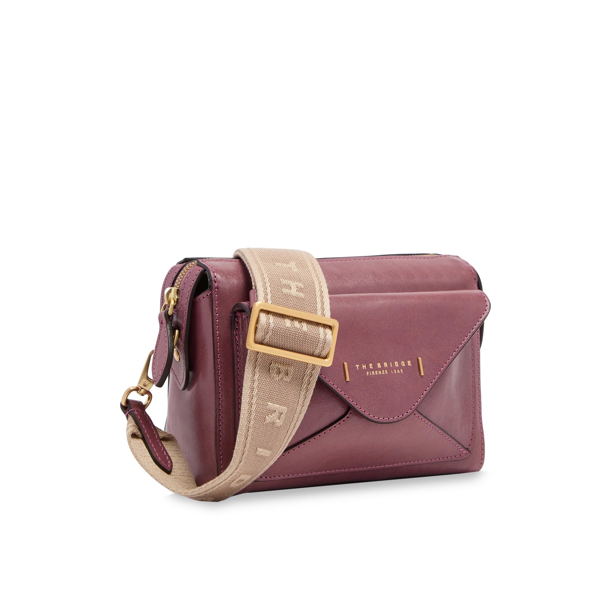 The Bridge borsa a tracolla in pelle "Frida" Rosa 04290401.00B ORCHIDEA