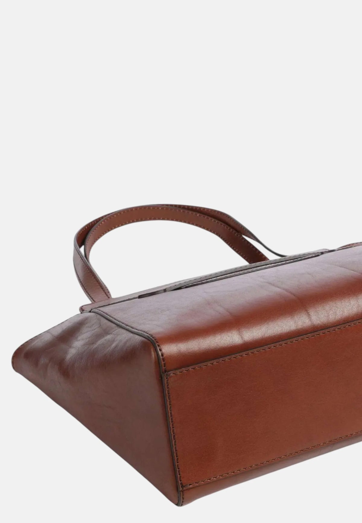 The Bridge borsa shopping in pelle "Lucrezia" Marrone 04191601.14