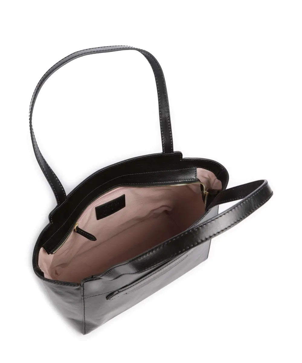 The Bridge borsa shopping in pelle "Lucrezia" Nero 04191601.30