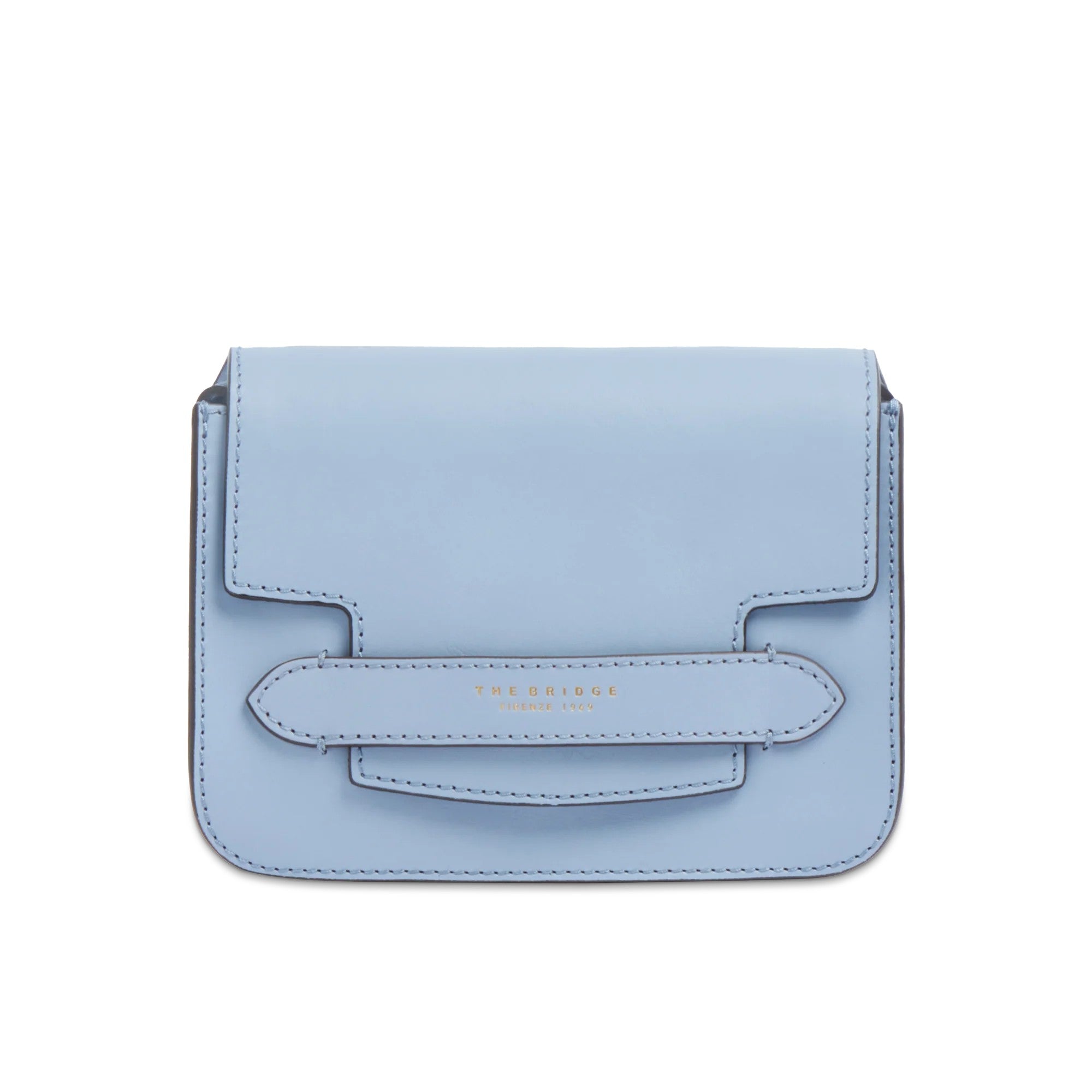 The Bridge borsa a tracolla in pelle "Lucrezia" Azzurro 04192001.00A ACQUA