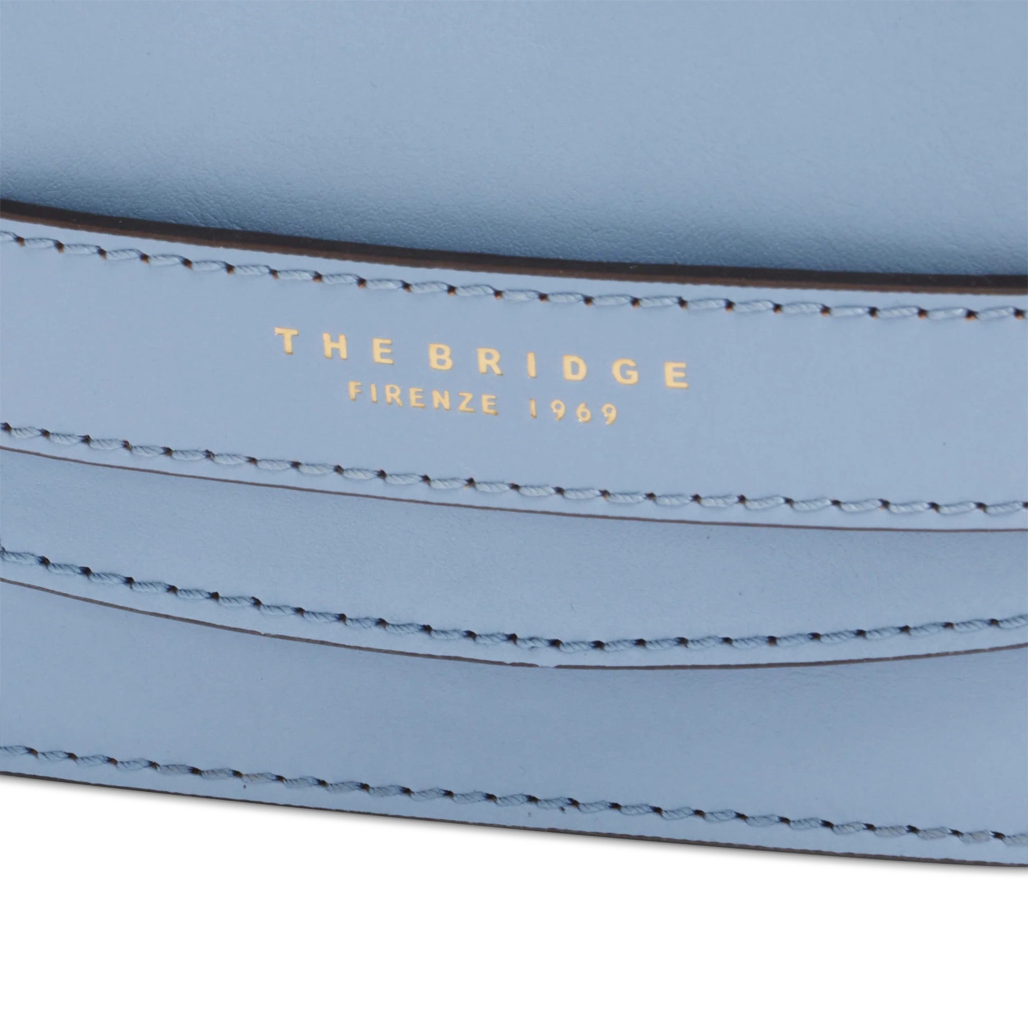 The Bridge borsa a tracolla in pelle "Lucrezia" Azzurro 04192001.00A ACQUA