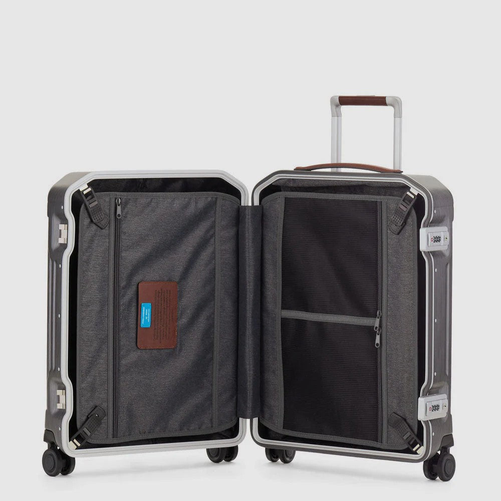 Piquadro trolley cabina in policarbonato "PQLM" Grigio BV4425PQLM.NCU
