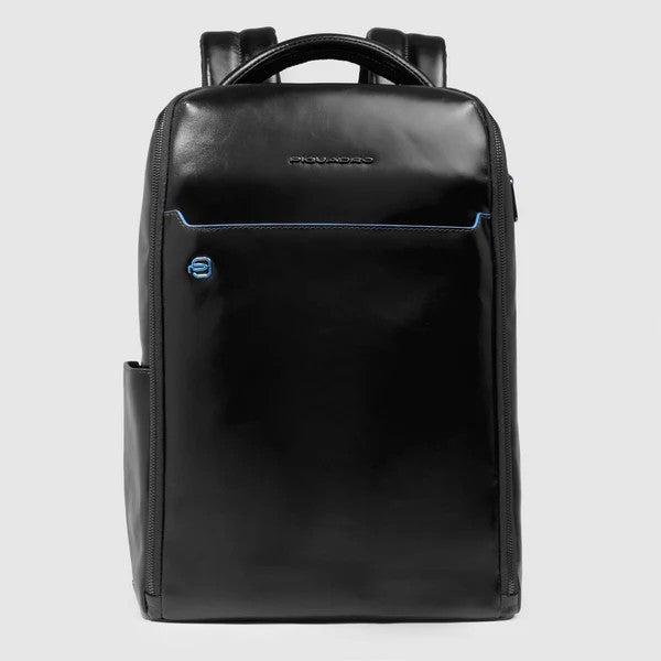 Piquadro zaino in pelle "Blue Square" Nero CA6858B2.N