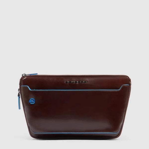 Piquadro marsupio in pelle "Blue Square" Marrone CA6897B2.MO