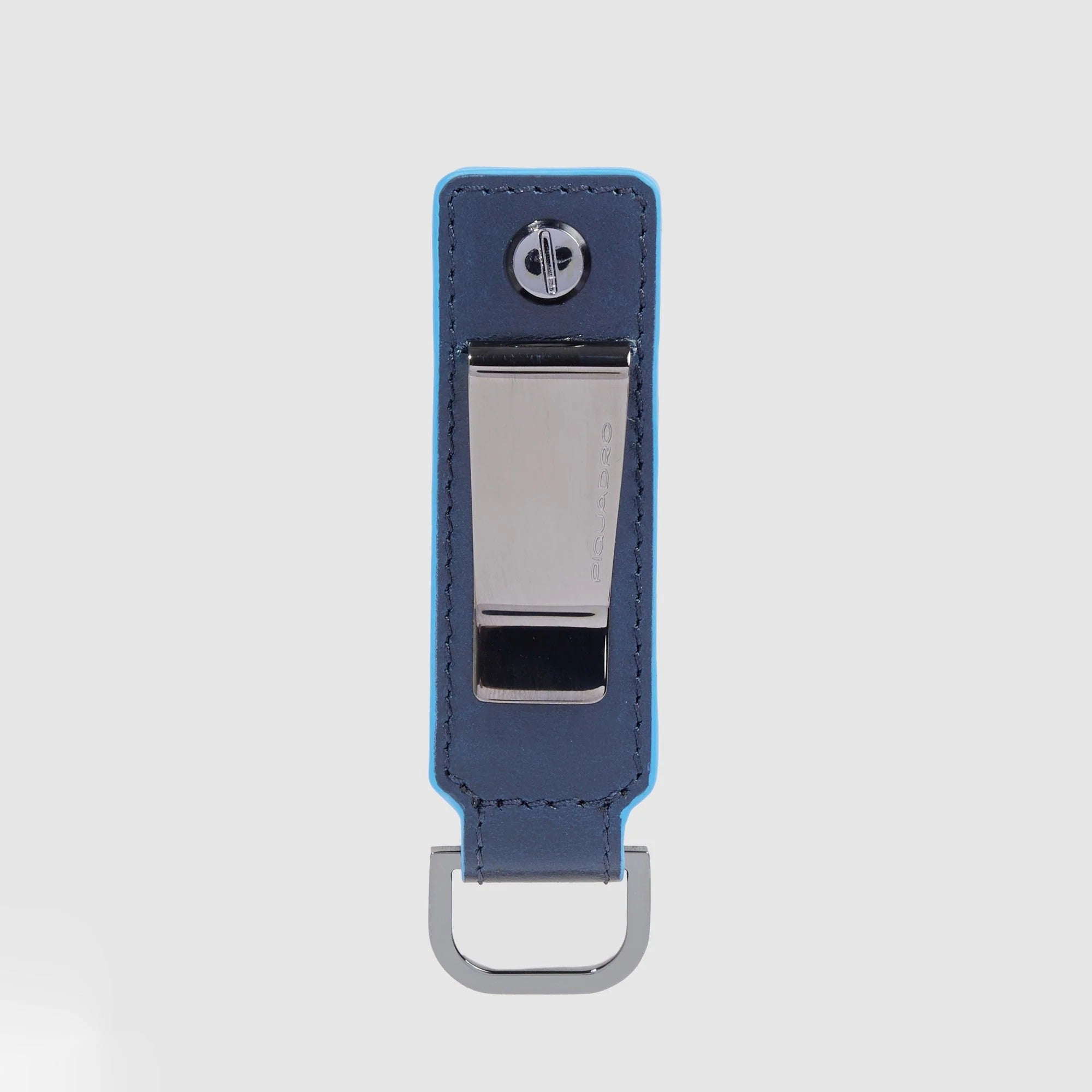 Piquadro portachiavi in pelle "Blue Square" PC7089B2.BLU2