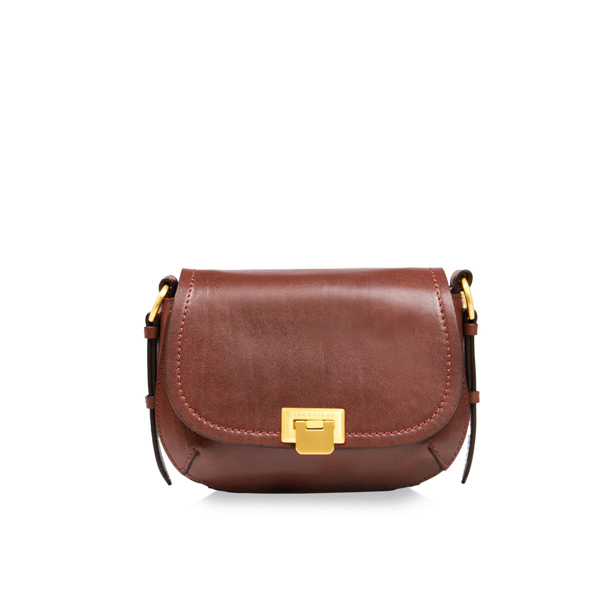 The Bridge borsa a tracolla in pelle "Federica" Marrone 04210401.14