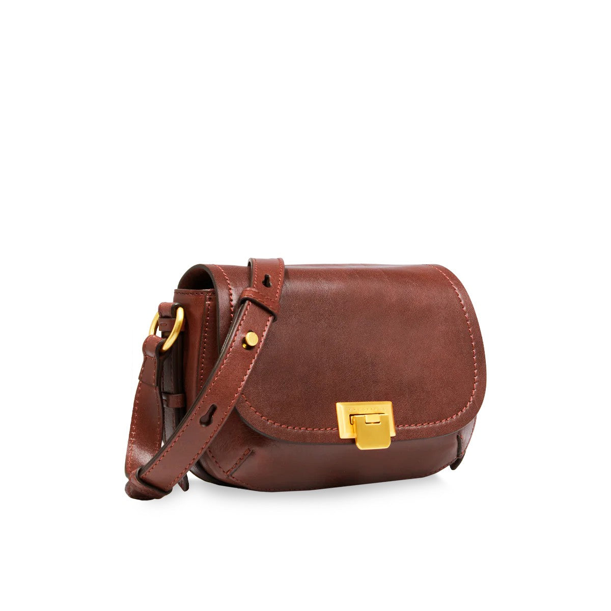 The Bridge borsa a tracolla in pelle "Federica" Marrone 04210401.14