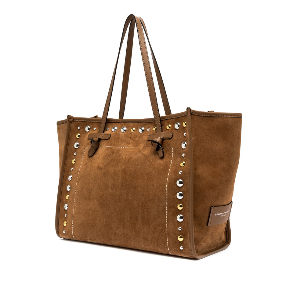 Gianni Chiarini borsa shopping in camoscio "Marcella" Cuoio BS12400 TNGR.1478 CARAMEL