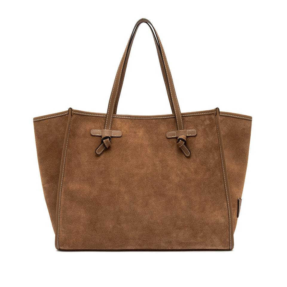 Gianni Chiarini borsa shopping in camoscio "Marcella" Cuoio BS8990CM-PL.1478 CARAMEL