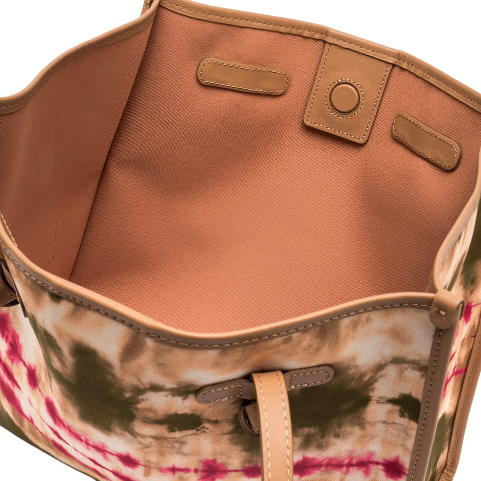 Gianni Chiarini borsa shopping in tessuto e pelle "Marcella" Multicolor BS6850COMM FEZ.14545 VAR CLAY