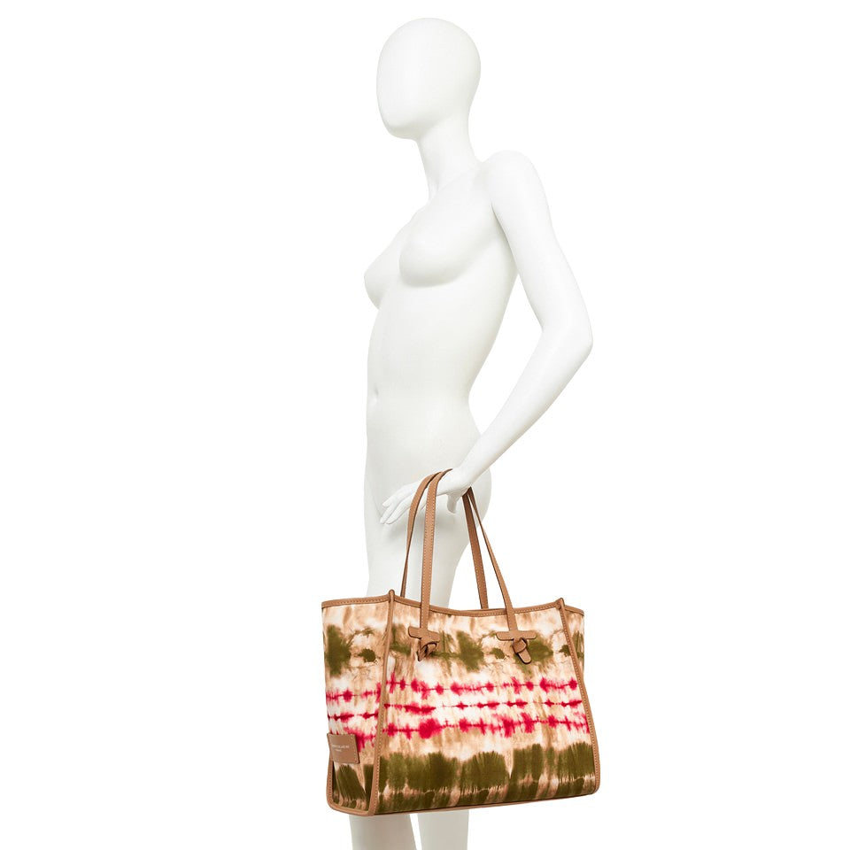 Gianni Chiarini borsa shopping in tessuto e pelle "Marcella" Multicolor BS6850COMM FEZ.14545 VAR CLAY