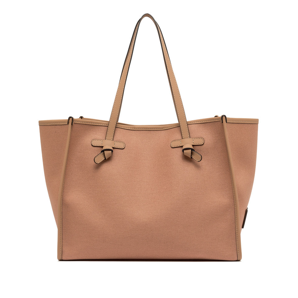 Gianni Chiarini borsa shopping in tessuto e pelle "Marcella" Rosa BS6850COMMCNV-SE.14414 BLUSH