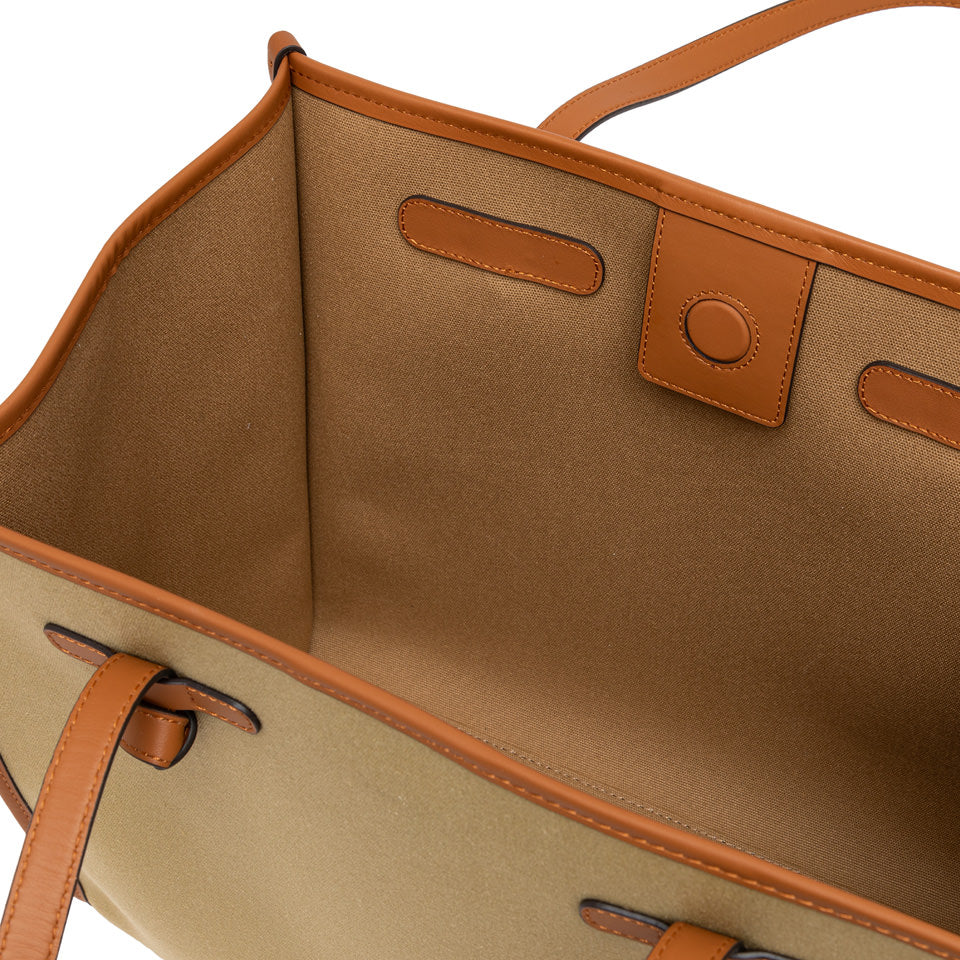 Gianni Chiarini borsa shopping in tessuto e pelle "Marcella" Beige BS6850COMMCNV-SE.14413 TAIGA