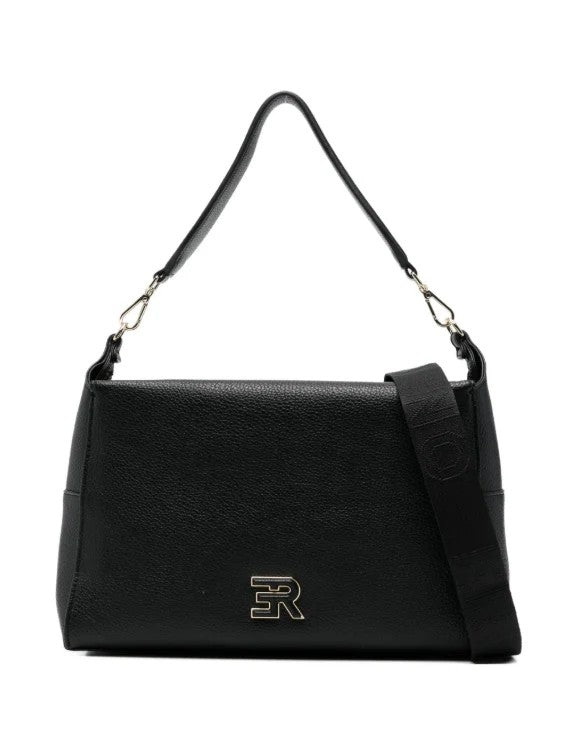 Ermanno Firenze borsa a spalla in ecopelle "Victoria" Nero 12402120.BLACK