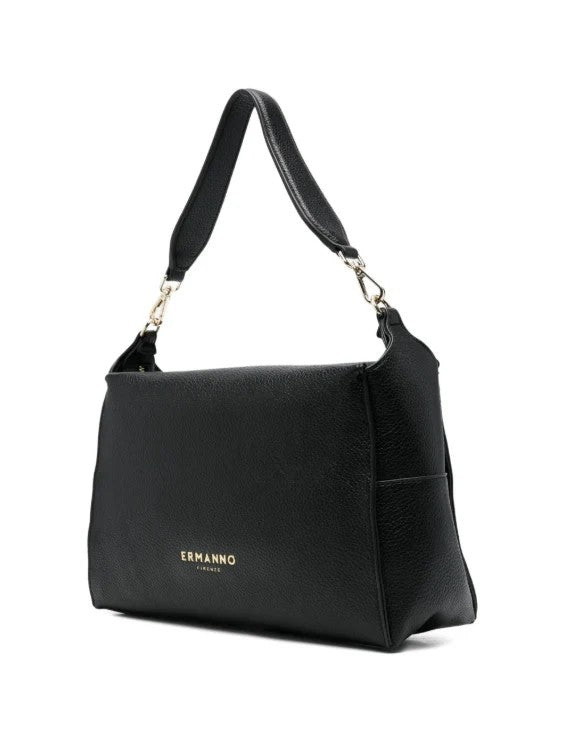 Ermanno Firenze borsa a spalla in ecopelle "Victoria" Nero 12402120.BLACK