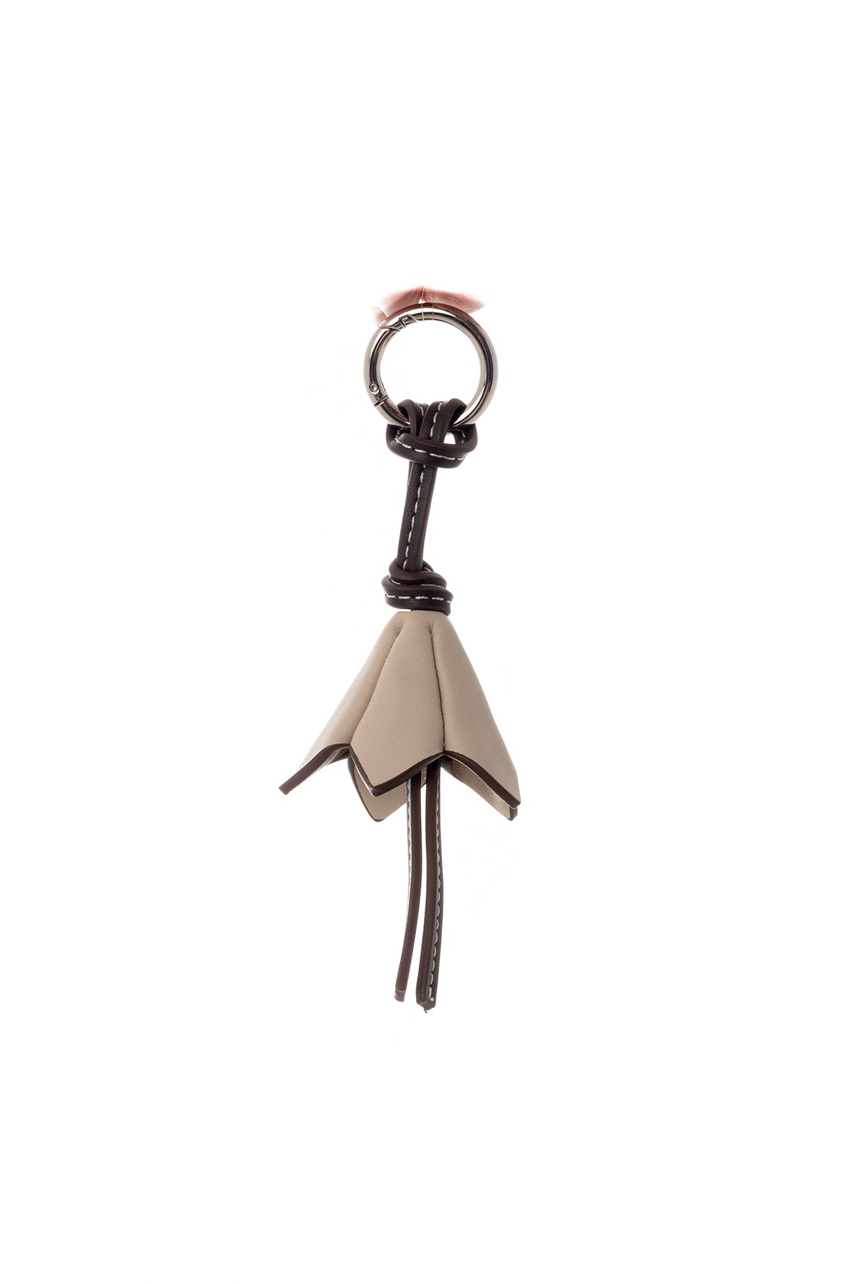 Ermanno Firenze portachiavi in ecopelle "Charm" Multicolor 12600424.BROWN