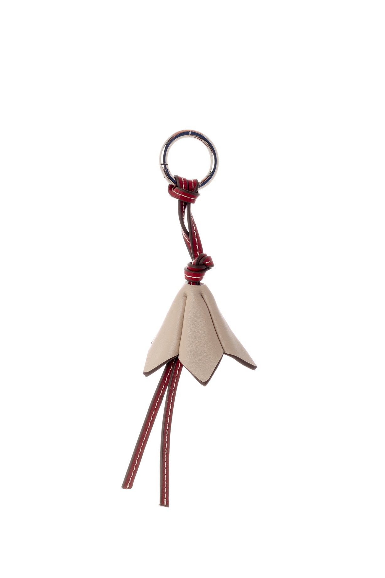 Ermanno Firenze portachiavi in ecopelle "Charm" Multicolor 12600424.RED