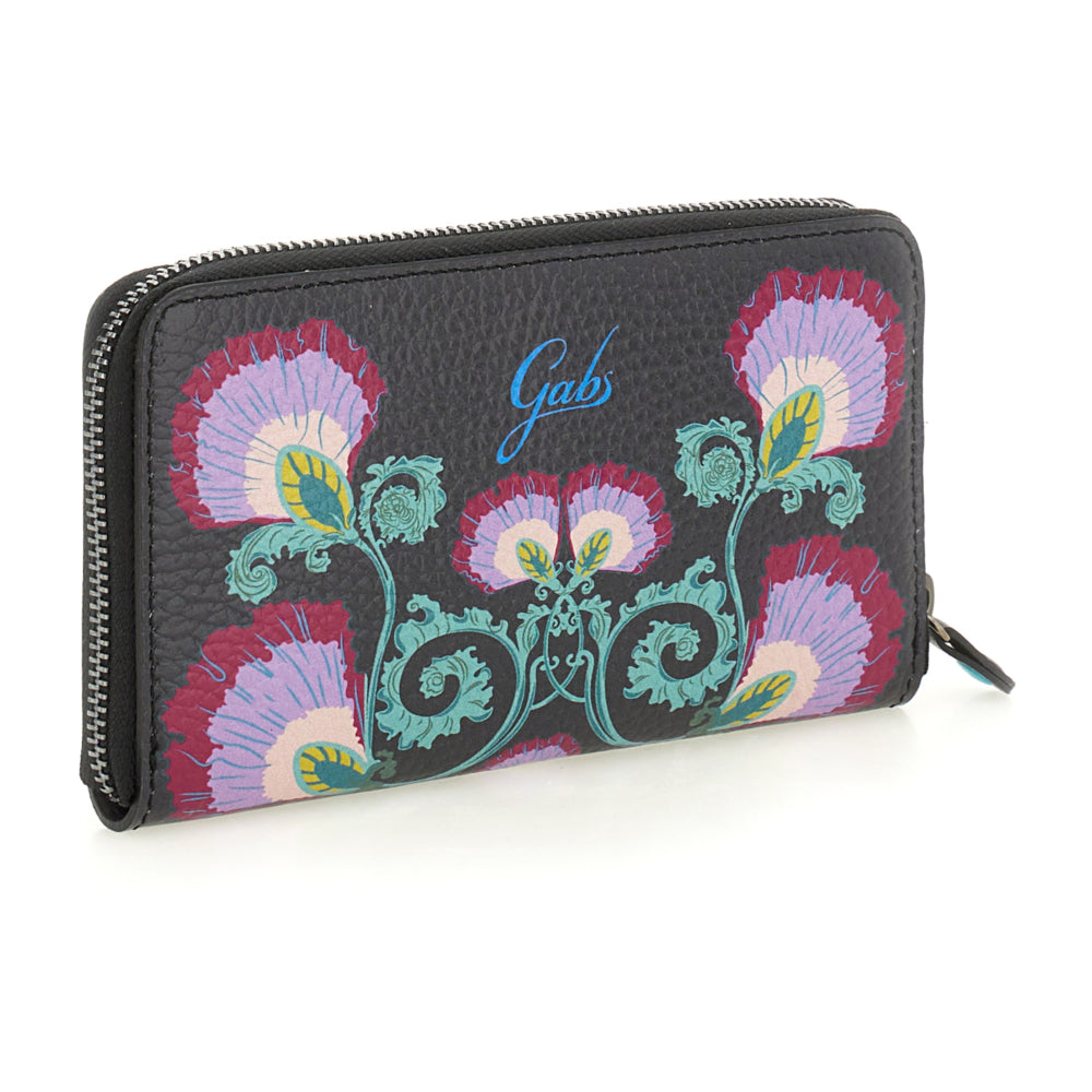 Gabs portafogli in pelle "GMONEY 17" Multicolor 140ND/3017.0789 LAVA PEONIA