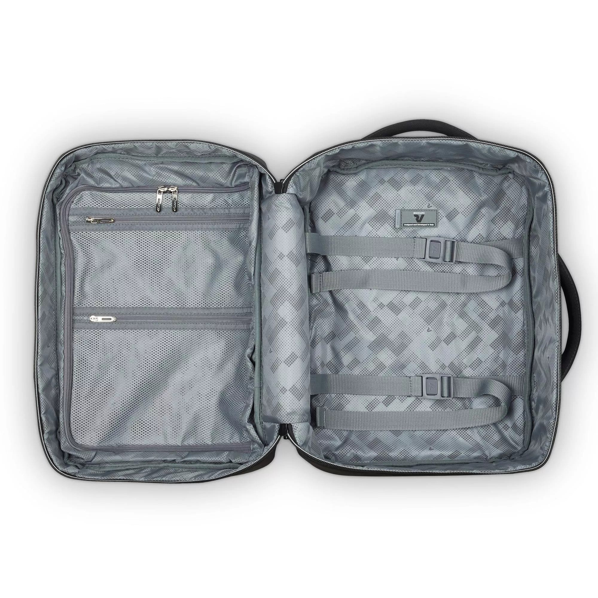Roncato zaino cabina in tessuto "Wanderline" Nero 414742.01