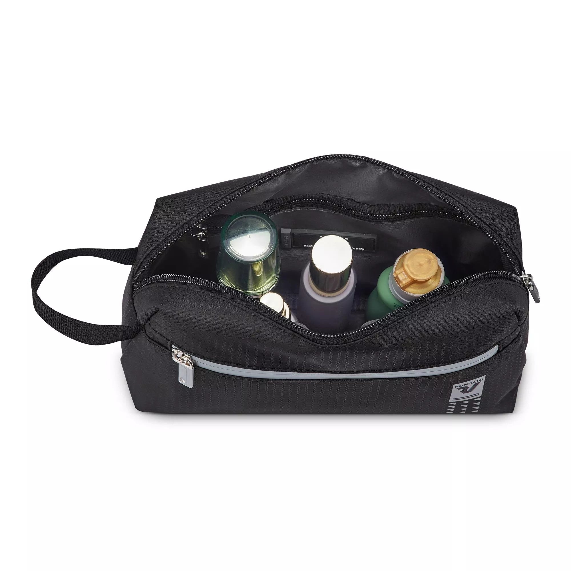 Roncato necessaire in tessuto "Lite Soft" Nero 414747.81 NERO FUMO