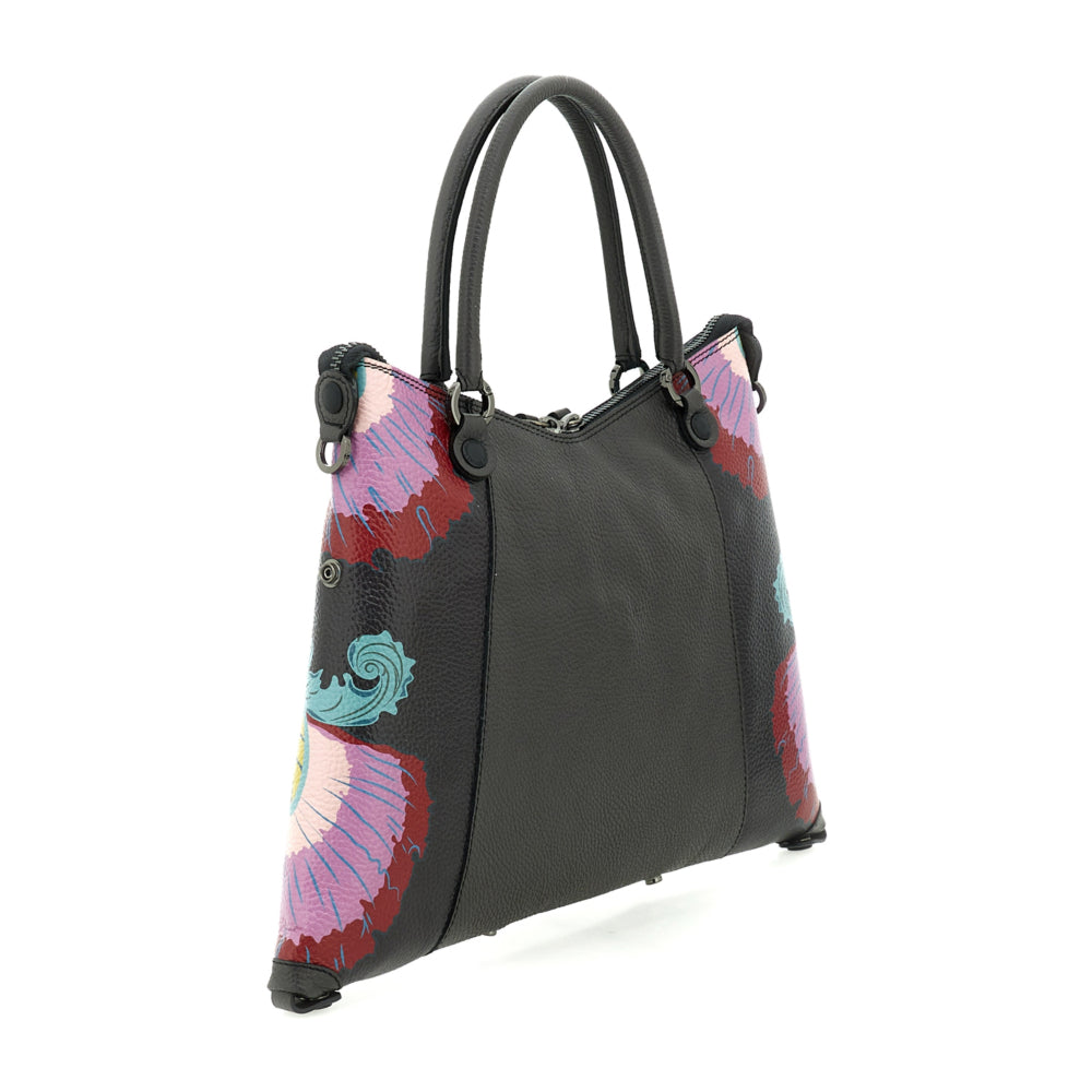 Gabs borsa shopping in pelle "Thamara Plus TG M" Multicolor 193T2/3017.0789 LAVA PEONIA