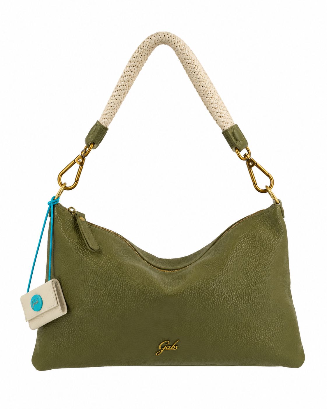 Gabs borsa a spalla in pelle "Beyonce EW TG M" Verde 2100T2/3004.2563 PREZZEMOLO