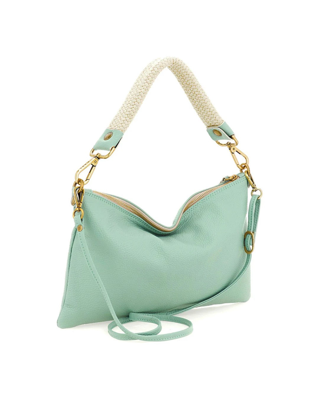 Gabs borsa a spalla in pelle "Beyonce EW TG M" Verde acqua 2100T2/3004.3038 LAGO
