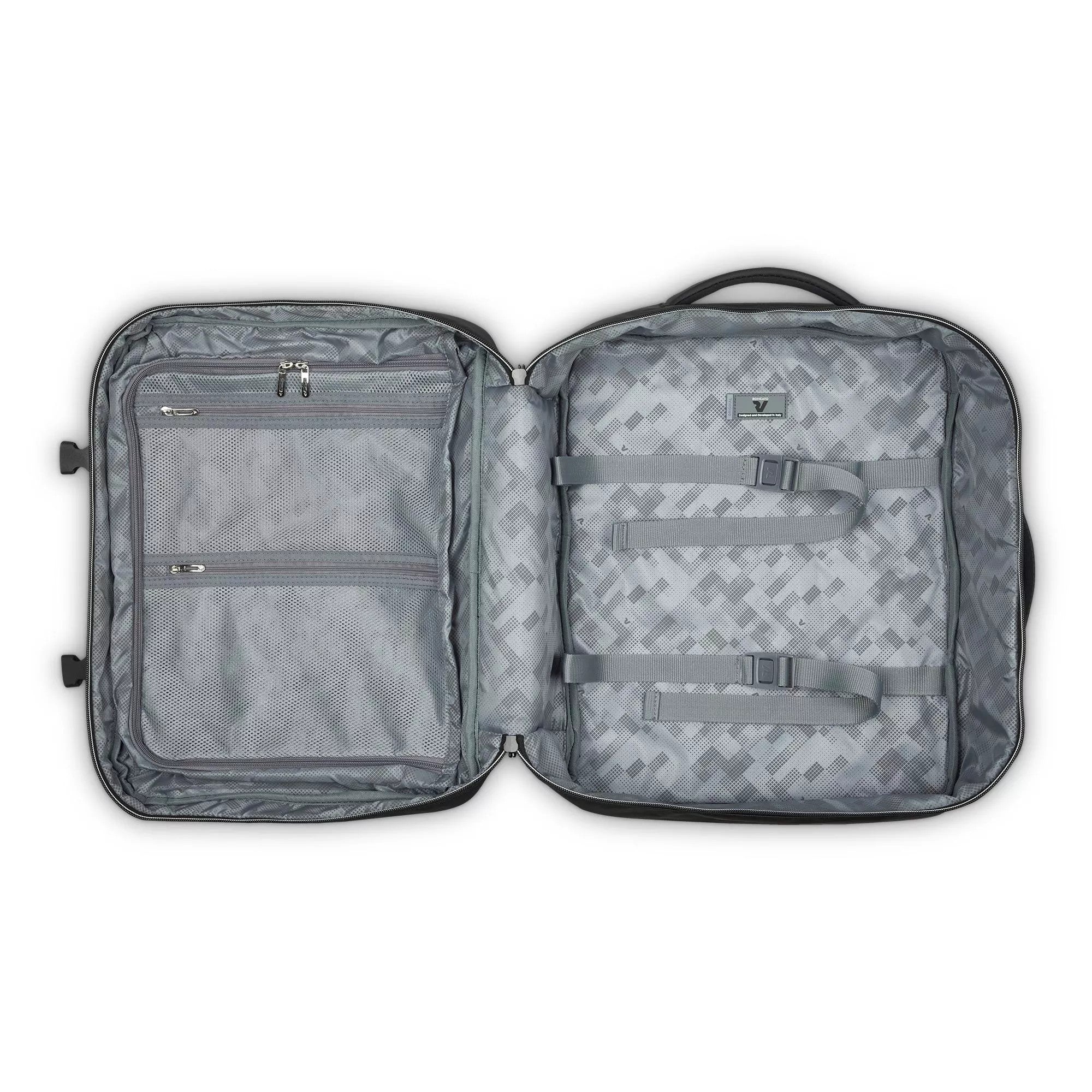 Roncato zaino cabina in tessuto "Wanderline" Nero 414741.01